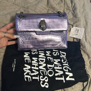 kurt geiger purple crossbody